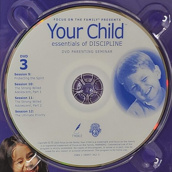 Dr James Dobson Your Child Essentials of Discipline DVD Set Focus on the Family - Picture 12 of 12